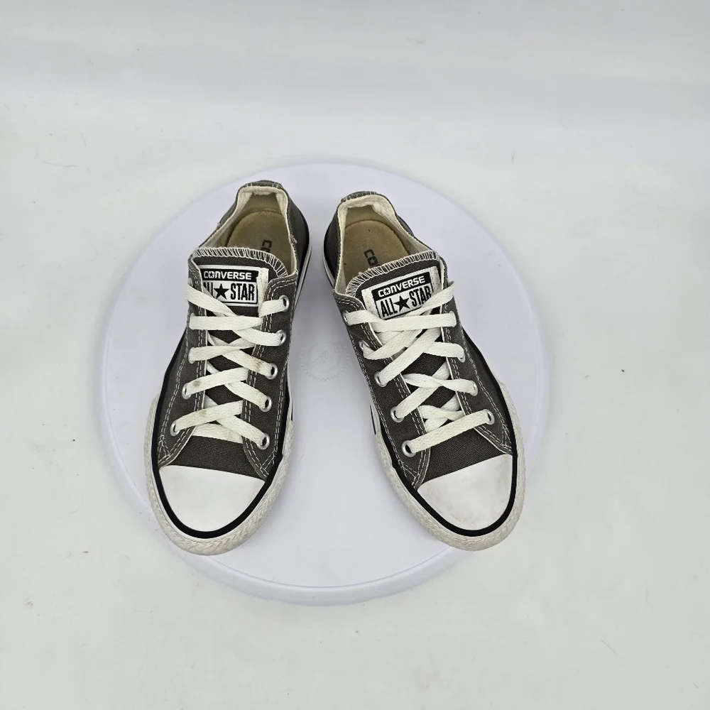Converse Shoes Youth 1 Chuck Taylor All Star Lo Canvas Dark Grey